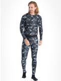 Miniatura Poederbaas, Thermo Camo pantaloni termici uomo Black nero 