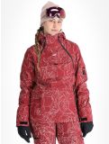 Miniatura Rehall, Lou-R giacca sci donna Roses Cordovan borgogna 