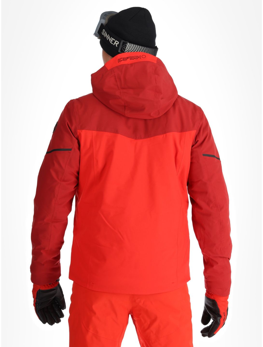 Icepeak, Frisco giacca sci uomo Cranberry rosso 