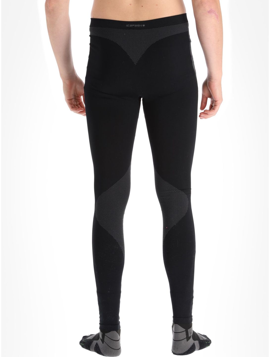 Icepeak, Irwinton pantaloni termici uomo Basic Black nero 