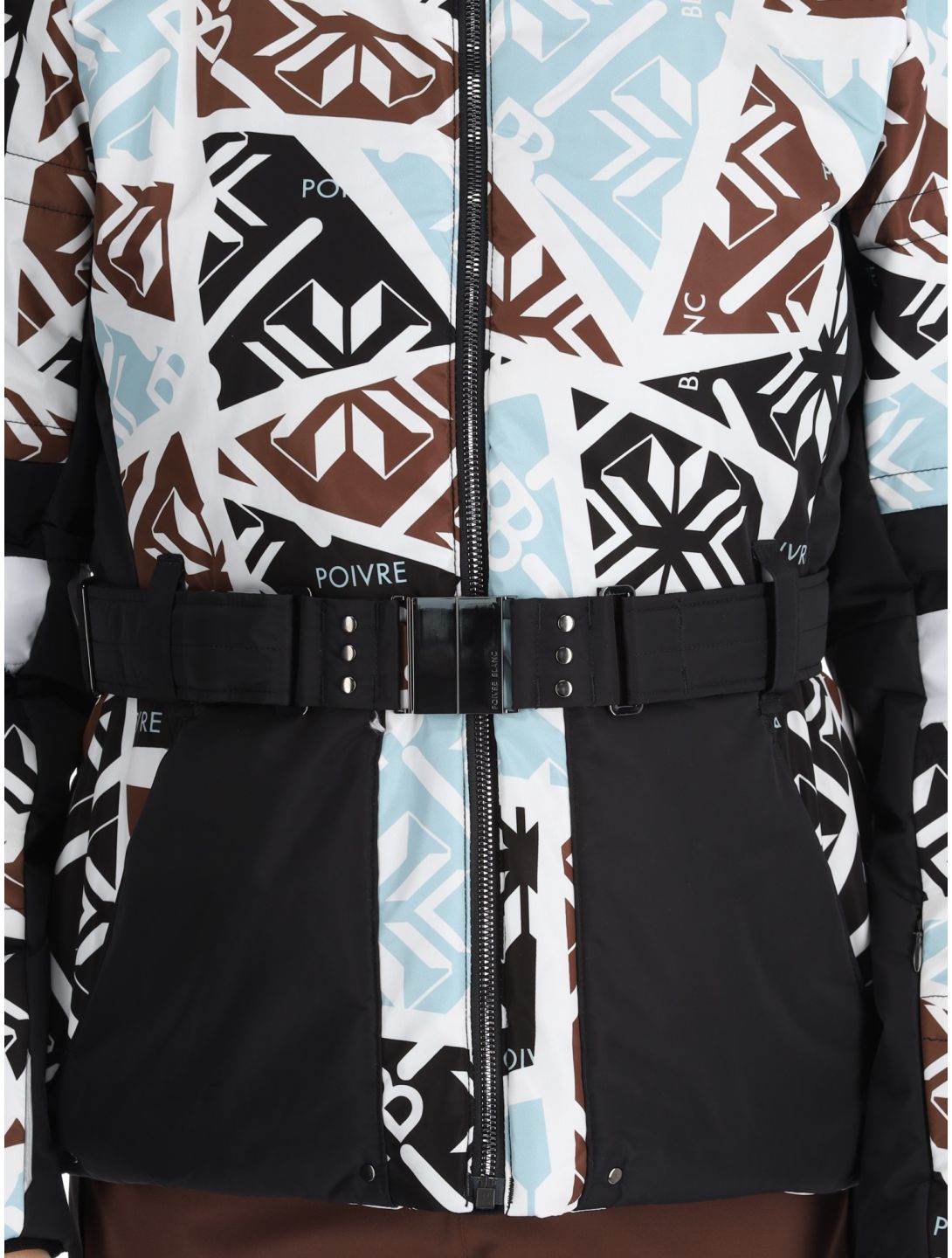 Poivre Blanc, Traditional 24PBH1003/WO/P giacca sci donna Print Black bianco, nero 
