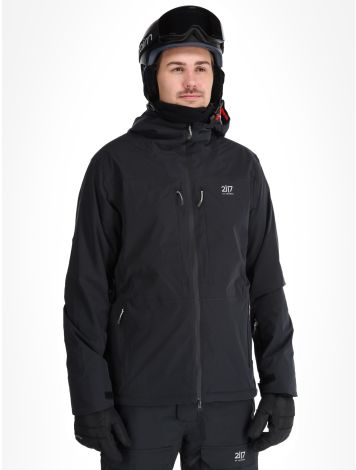 2117 of Sweden, Nausta giacca sci uomo Black nero
