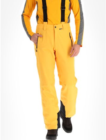 Icepeak, Freiberg pantaloni da sci uomo Yellow giallo
