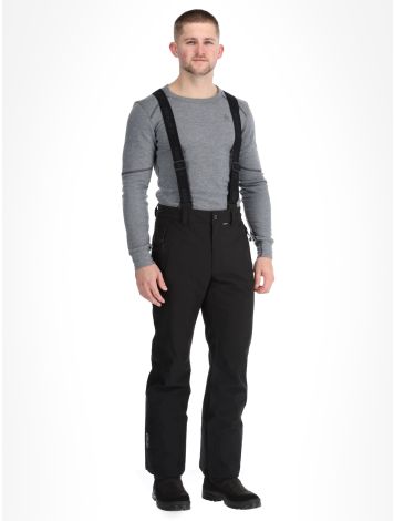 Icepeak, Freiberg pantaloni da sci conformato corto uomo Basic Black nero