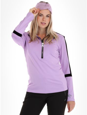 Kou Sportswear, Basic Flock maglione donna Lila viola