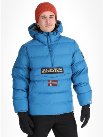 Napapijri, Rainforest Op Winter Puffer anorak uomo Blue Sapphire blu