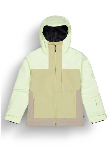 Picture, Seady giacca sci bambino Lime Cream Roebuck Hemp marrone, verde