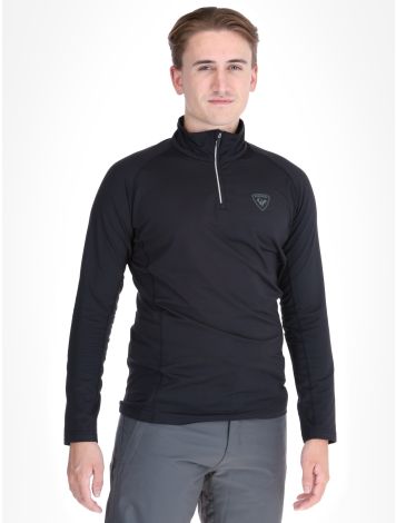 Rossignol, Classique 1/2 Zip maglione uomo Black nero
