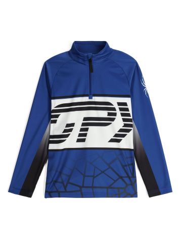 Spyder, Web 1/2 Zip maglione bambino Electric Blue blu